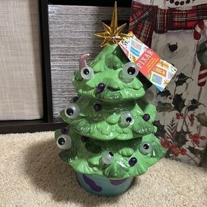 Monsters, Inc. Disney Parks Light Up 13" Holiday Christmas Tree